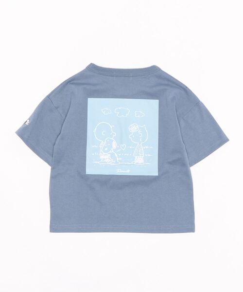 SNOOPY(スヌーピー)の「プリントTシャツ(スヌーピー)(Tシャツ/カットソー・キッズ・ベージュ/レッド/オフホワイト/ブルー/グリーン/ダークグレー・120/130/105/140/155)」の11枚目の写真