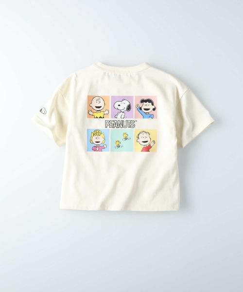 SNOOPY(スヌーピー)の「プリントTシャツ(スヌーピー)(Tシャツ/カットソー・キッズ・ベージュ/レッド/オフホワイト/ブルー/グリーン/ダークグレー・120/130/105/140/155)」の18枚目の写真