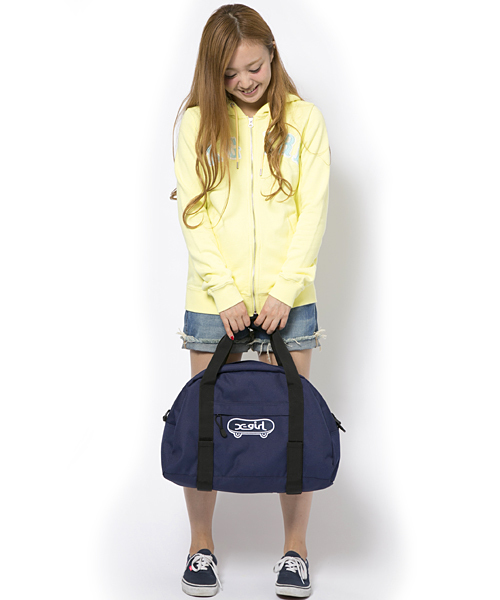 X-girl（エックスガール）の「SK8 BOSTON BAG 2015（ボストンバッグ