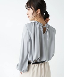 earth music&ecology | とろみ2wayブラウス　＊(シャツ/ブラウス)