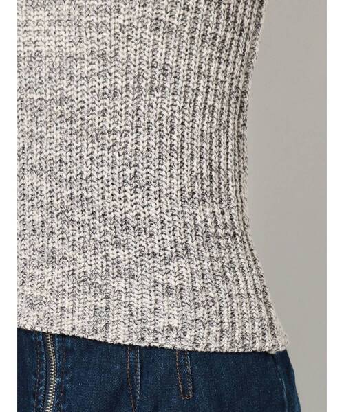 RESEXXY(リゼクシー)の「クルーネックニットタンク(タンクトップ・レディース・ブラック/ベージュ・FREE)」の18枚目の写真
