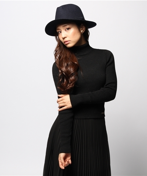 goocy（グーシー）の「H/NリブKnitPO（ニット/セーター・レディース・レッド/グレー/オフホワイト/ブラック・FREE）」の3枚目の写真