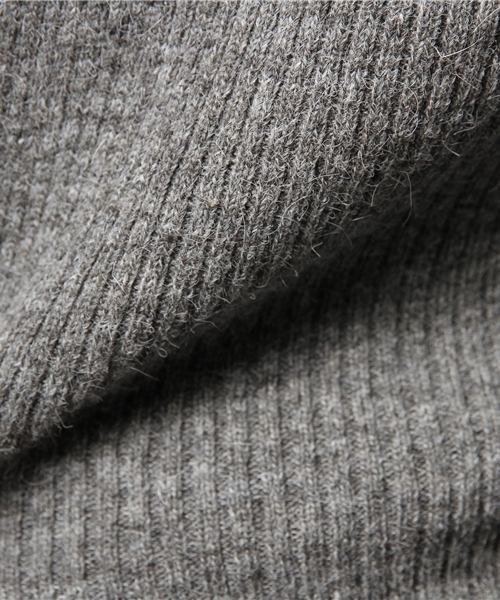 goocy（グーシー）の「H/NリブKnitPO（ニット/セーター・レディース・レッド/グレー/オフホワイト/ブラック・FREE）」の9枚目の写真