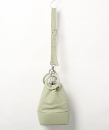 【5月末削除】ameri KINCHAKU LEATHER BAG アメリバッグ Ameri（アメリ）の「KINCHAKU LEATHER BAG（ショルダーバッグ