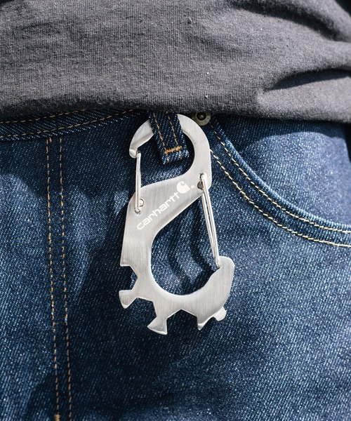 カーハート　カラビナ Carhartt カーハート【carhartt】SADDLE LEATHER KEY KEEPER