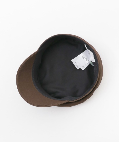 SENSE OF PLACE by URBAN RESEARCH（センスオブプレイスバイアーバンリサーチ）の「コンパクトコットンキャスケット（キャスケット・レディース・ライトベージュ/ブラウン/ブラック・ONE）」の8枚目の写真