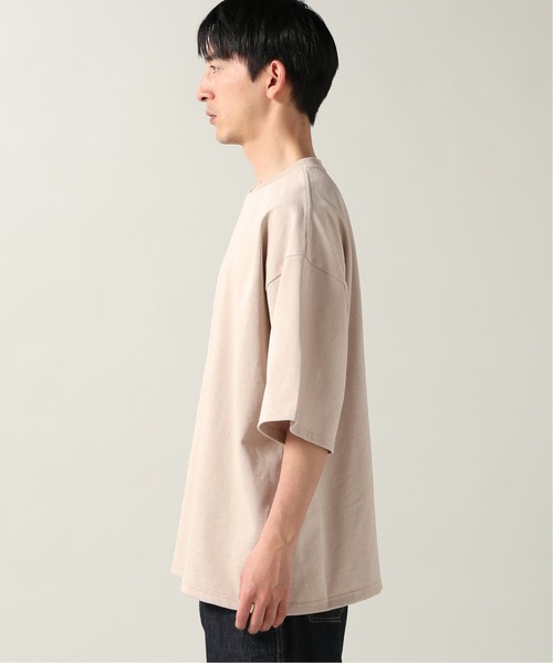JOURNAL STANDARD（ジャーナルスタンダード）の「デラヴェジャージー ワイド Tシャツ / 無地T（Tシャツ/カットソー・メンズ・ホワイト/グレー/ベージュ/ブラック・MEDIUM/LARGE）」の19枚目の写真