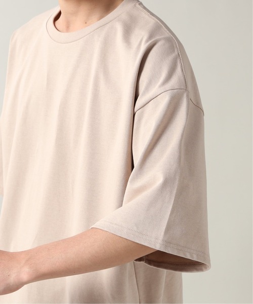 JOURNAL STANDARD（ジャーナルスタンダード）の「デラヴェジャージー ワイド Tシャツ / 無地T（Tシャツ/カットソー・メンズ・ホワイト/グレー/ベージュ/ブラック・MEDIUM/LARGE）」の17枚目の写真
