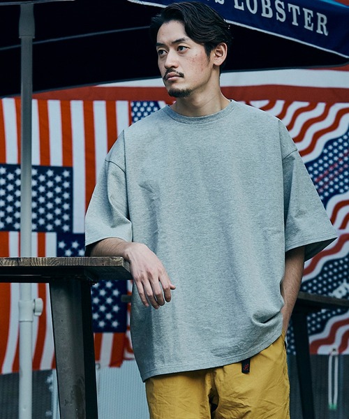 JOURNAL STANDARD（ジャーナルスタンダード）の「デラヴェジャージー ワイド Tシャツ / 無地T（Tシャツ/カットソー・メンズ・ホワイト/グレー/ベージュ/ブラック・MEDIUM/LARGE）」の15枚目の写真