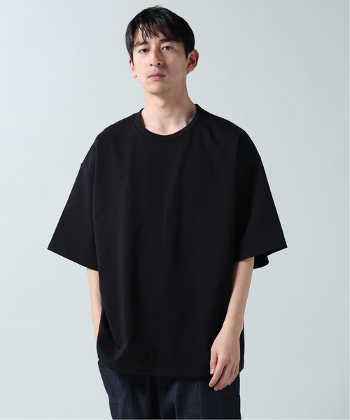 JOURNAL STANDARD（ジャーナルスタンダード）の「デラヴェジャージー ワイド Tシャツ / 無地T（Tシャツ/カットソー・メンズ・ホワイト/グレー/ベージュ/ブラック・MEDIUM/LARGE）」の22枚目の写真