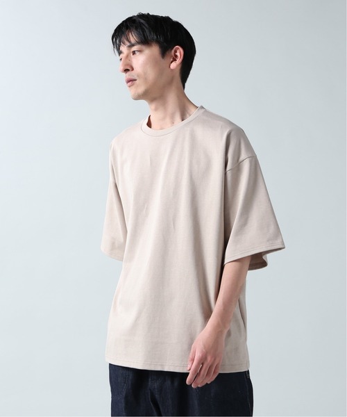 JOURNAL STANDARD（ジャーナルスタンダード）の「デラヴェジャージー ワイド Tシャツ / 無地T（Tシャツ/カットソー・メンズ・ホワイト/グレー/ベージュ/ブラック・MEDIUM/LARGE）」の16枚目の写真
