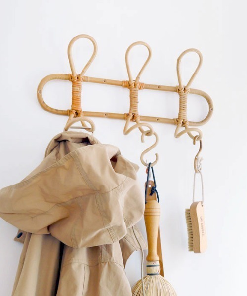 TIMELESS COMFORT（タイムレスコンフォート）の「ユグラウォールハンガー　3連（収納グッズ・レディース・ナチュラル・ONE SIZE）」の5枚目の写真