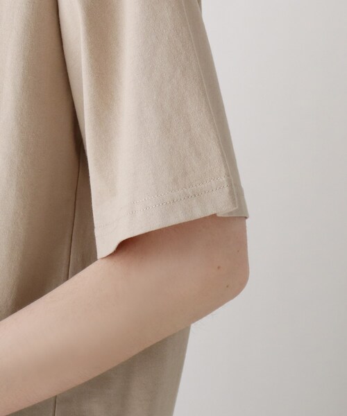 Cutie Blonde（キューティーブロンド）の「◆【S-L】アニ英文字Tシャツ（Tシャツ/カットソー・レディース・ブラック/ベージュ/ライトグリーン・01/02/03）」の7枚目の写真