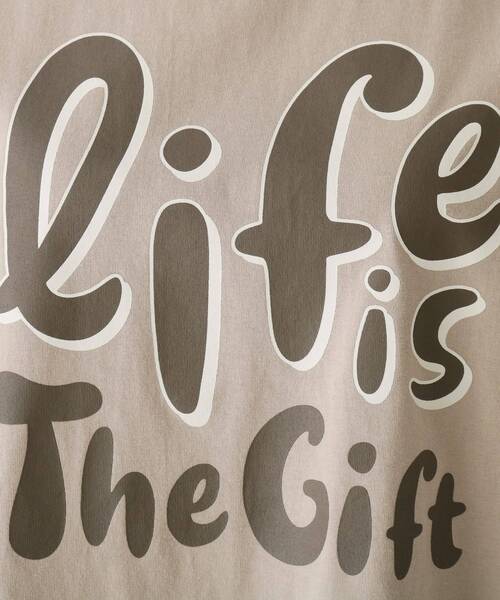 Cutie Blonde（キューティーブロンド）の「◆【S-L】アニ英文字Tシャツ（Tシャツ/カットソー・レディース・ブラック/ベージュ/ライトグリーン・01/02/03）」の9枚目の写真