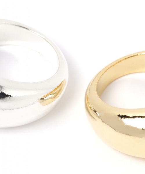 BABYLONE（バビロン）の「ucalypt / ボリュームリング（リング・レディース・シルバーグレー/ブラウン系その他・FREE）」の11枚目の写真