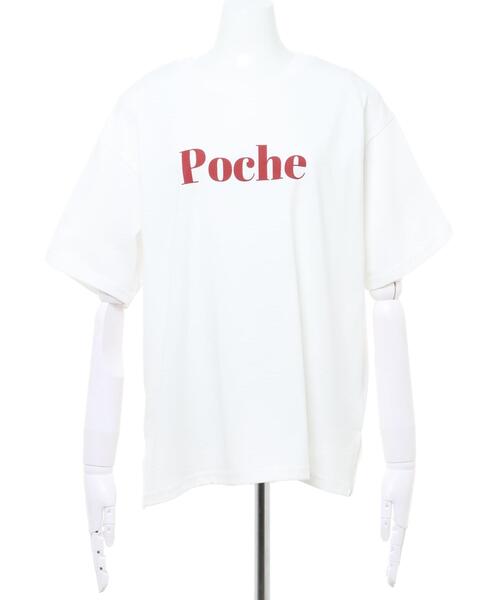 INGNI（イング）の「sweetロゴTシャツ（Tシャツ/カットソー・レディース・スミクロ/ホワイト系6/ミント/ホワイト×レッド・M）」の6枚目の写真