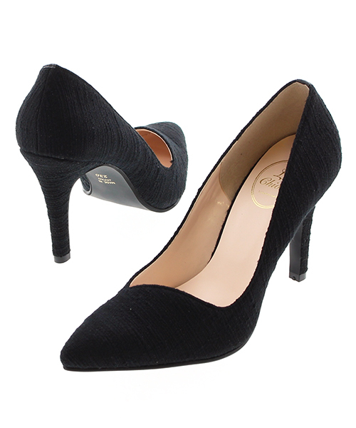 Le Chione（ルキオネ）の「【Made in Japan】カッティングポインテッドパンプス(117-1890)JELLY BEANS(ル・キオネ)（パンプス・レディース・グレー/グリーン/ブラック×ホワイト/ブラック/ブラック系その他/ベージュ/ブルー/ネイビー/ブラック×ブラック/プラチナム/ブラック系その他2/ライトピンク/ライトグレー・24/22.5/24.5/23/23.5/22）」の17枚目の写真