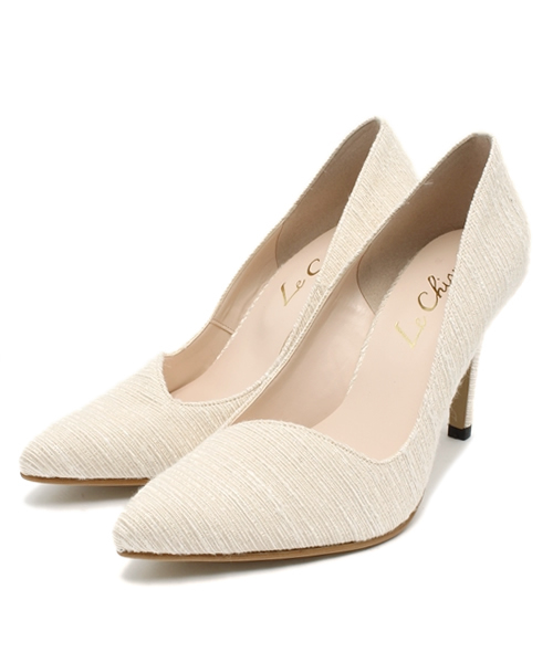 Le Chione（ルキオネ）の「【Made in Japan】カッティングポインテッドパンプス(117-1890)JELLY BEANS(ル・キオネ)（パンプス・レディース・グレー/グリーン/ブラック×ホワイト/ブラック/ブラック系その他/ベージュ/ブルー/ネイビー/ブラック×ブラック/プラチナム/ブラック系その他2/ライトピンク/ライトグレー・24/22.5/24.5/23/23.5/22）」の8枚目の写真