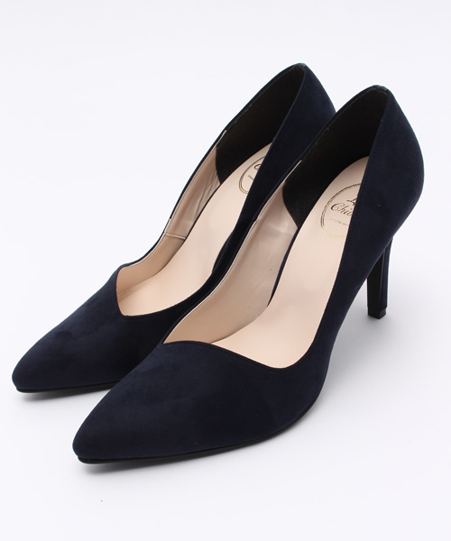 Le Chione（ルキオネ）の「【Made in Japan】カッティングポインテッドパンプス(117-1890)JELLY BEANS(ル・キオネ)（パンプス・レディース・グレー/グリーン/ブラック×ホワイト/ブラック/ブラック系その他/ベージュ/ブルー/ネイビー/ブラック×ブラック/プラチナム/ブラック系その他2/ライトピンク/ライトグレー・24/22.5/24.5/23/23.5/22）」の10枚目の写真