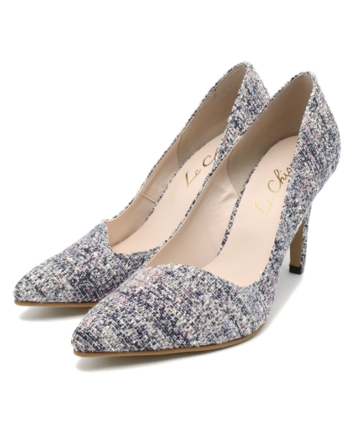 Le Chione（ルキオネ）の「【Made in Japan】カッティングポインテッドパンプス(117-1890)JELLY BEANS(ル・キオネ)（パンプス・レディース・グレー/グリーン/ブラック×ホワイト/ブラック/ブラック系その他/ベージュ/ブルー/ネイビー/ブラック×ブラック/プラチナム/ブラック系その他2/ライトピンク/ライトグレー・24/22.5/24.5/23/23.5/22）」の11枚目の写真