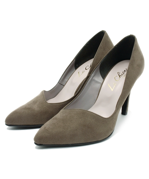 Le Chione（ルキオネ）の「【Made in Japan】カッティングポインテッドパンプス(117-1890)JELLY BEANS(ル・キオネ)（パンプス・レディース・グレー/グリーン/ブラック×ホワイト/ブラック/ブラック系その他/ベージュ/ブルー/ネイビー/ブラック×ブラック/プラチナム/ブラック系その他2/ライトピンク/ライトグレー・24/22.5/24.5/23/23.5/22）」の18枚目の写真