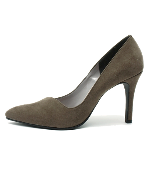 Le Chione（ルキオネ）の「【Made in Japan】カッティングポインテッドパンプス(117-1890)JELLY BEANS(ル・キオネ)（パンプス・レディース・グレー/グリーン/ブラック×ホワイト/ブラック/ブラック系その他/ベージュ/ブルー/ネイビー/ブラック×ブラック/プラチナム/ブラック系その他2/ライトピンク/ライトグレー・24/22.5/24.5/23/23.5/22）」の19枚目の写真