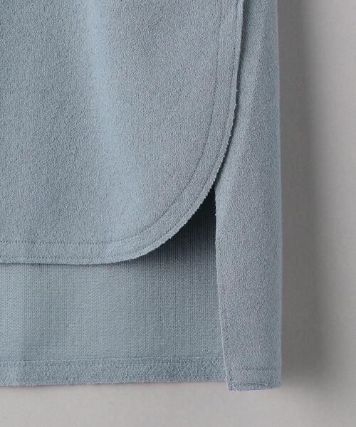 BEAUTY&YOUTH UNITED ARROWS（ビューティーアンドユースユナイテッドアローズ）の「BY ブークレVネックフレンチスリーブカットソー（Tシャツ/カットソー・レディース・ブラック/オフホワイト/コバルトブルー・FREE）」の20枚目の写真