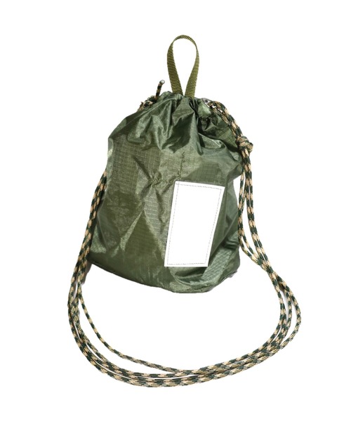 THRIFTY LOOK(スリフティールック)の「THRIFTY LOOK/スリフティールック RIP-STOP EFFECT BAG(ショルダーバッグ・メンズ・オリーブ/ブラック・ONE SIZE)」の1枚目の写真