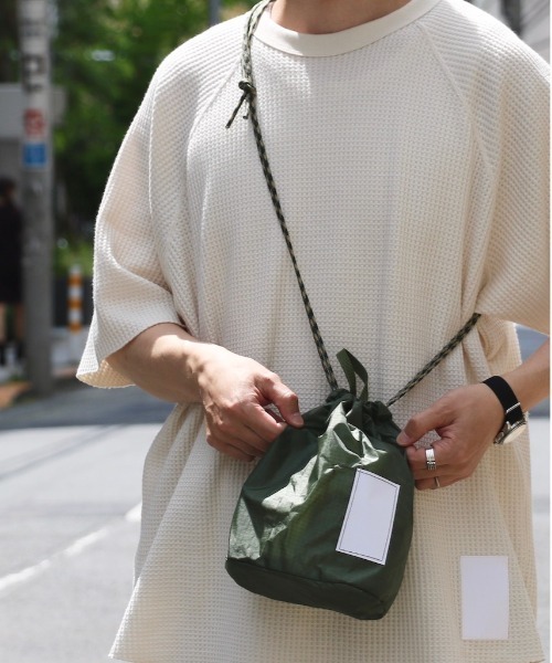 THRIFTY LOOK(スリフティールック)の「THRIFTY LOOK/スリフティールック RIP-STOP EFFECT BAG(ショルダーバッグ・メンズ・オリーブ/ブラック・ONE SIZE)」の13枚目の写真