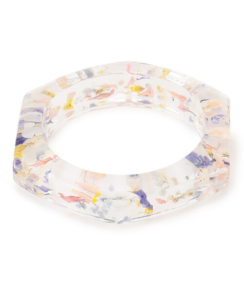 ANEVER(アンエバー)の「HEXAGON バングル(バングル/リストバンド・レディース・ホワイト系・F)」の4枚目の写真