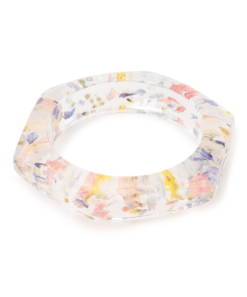 ANEVER(アンエバー)の「HEXAGON バングル(バングル/リストバンド・レディース・ホワイト系・F)」の5枚目の写真