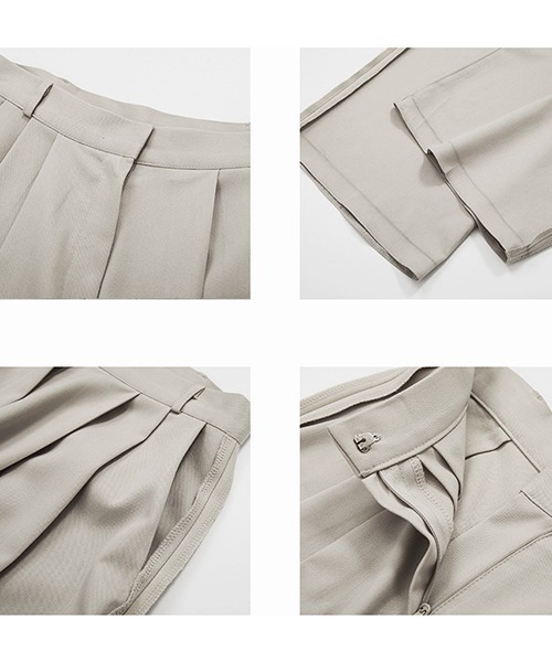 UNSPOKEN（アンスポクン）の「【UNSPOKEN】Side ruffle wide pants UX21K038（スラックス・レディース・アイボリー・L/M/S）」の18枚目の写真