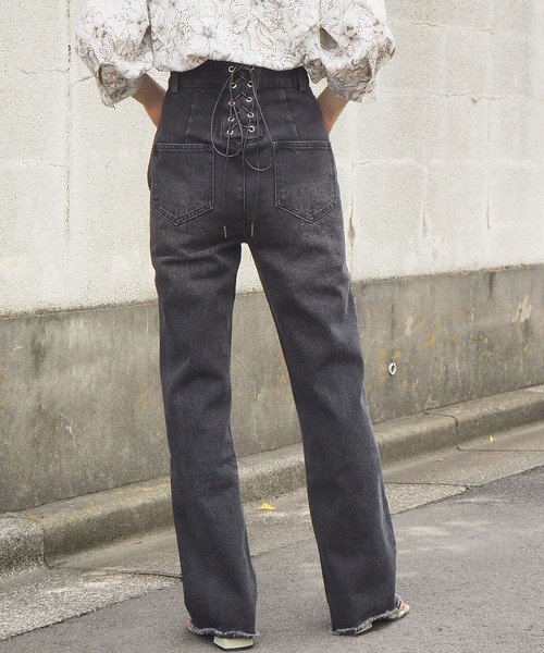 T⭐︎♡デニム、reposeパンツ セルヴィッチデニムサルエルパンツ＜Shalwar＞ | 岡山デニム通販