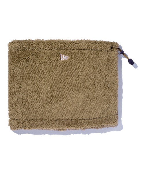 NEW ERA（ニューエラ）の「ニューエラ ネックウォーマー ボア フリースファー（ネックウォーマー/スヌード・メンズ・ホワイト/ブラック/ベージュ/カーキ/ネイビー/グレー/オリーブ/ダークグレー/グレー系その他/ライトベージュ/ブルー系その他・FREE）」の6枚目の写真