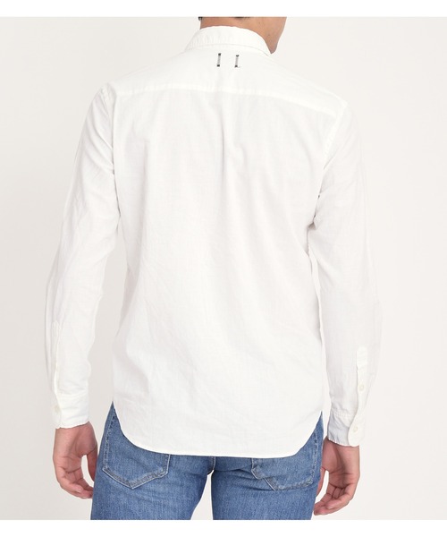 YANUK（ヤヌーク）の「スタンダードシャツ - Standard Shirt（シャツ/ブラウス・メンズ・ホワイト・XL/M/S/L）」の3枚目の写真
