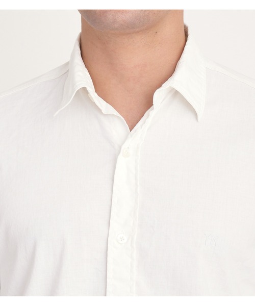 YANUK（ヤヌーク）の「スタンダードシャツ - Standard Shirt（シャツ/ブラウス・メンズ・ホワイト・XL/M/S/L）」の4枚目の写真
