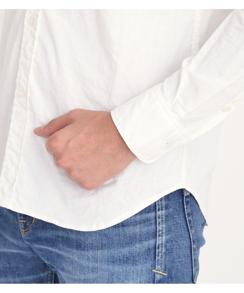 YANUK（ヤヌーク）の「スタンダードシャツ - Standard Shirt（シャツ/ブラウス・メンズ・ホワイト・XL/M/S/L）」の5枚目の写真