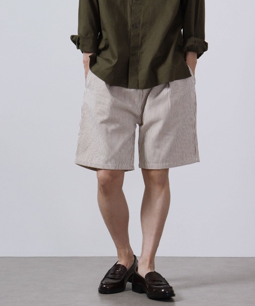 FUNALIVE（ファンアライブ）の「イージーワイドシェフショーツ（その他パンツ・メンズ・ブラック/ベージュ/ネイビー/グリーン/カーキ/ベージュ系その他2/ベージュ系その他・M/L/XL/S）」の3枚目の写真