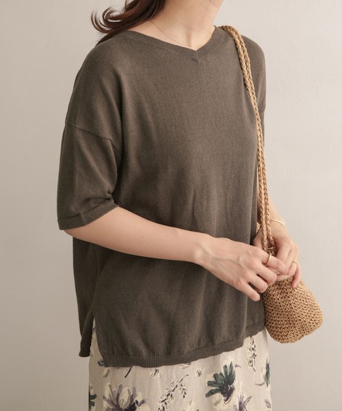 Research Research 高機能リネンニットtシャツ Tシャツ カットソー Urban トップス Doors アーバンリサーチドアーズ のファッション