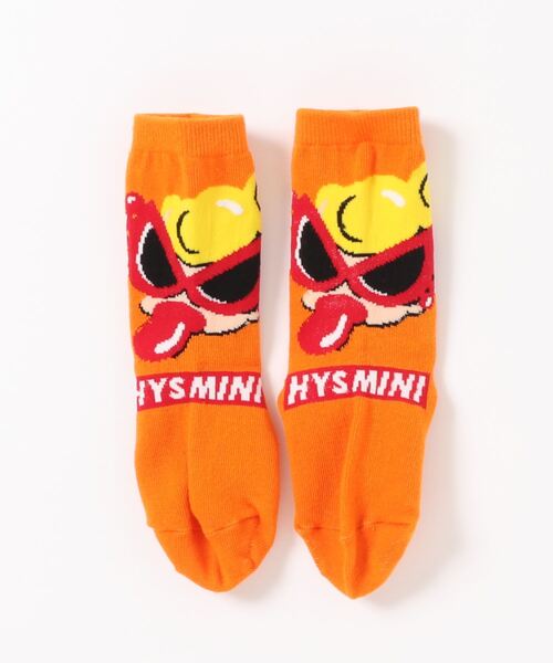 HYSTERIC MINI（ヒステリックミニ）の「ROLLING MINI3Pソックス（ソックス/靴下・キッズ・ブラック/ホワイト/マルチ・16/19/13/22）」の4枚目の写真