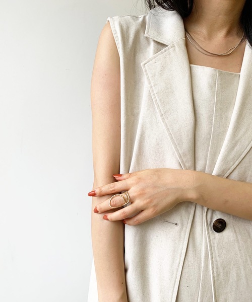 LIAN（リアン）の「3WAYトリプルリング（リング・レディース・シルバー/ゴールド・FREE）」の9枚目の写真