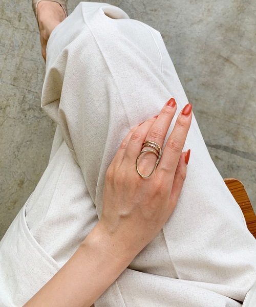 LIAN（リアン）の「3WAYトリプルリング（リング・レディース・シルバー/ゴールド・FREE）」の12枚目の写真