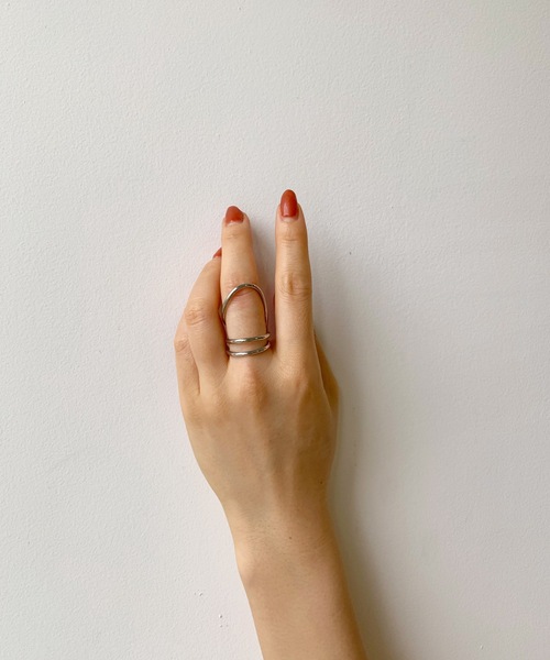 LIAN（リアン）の「3WAYトリプルリング（リング・レディース・シルバー/ゴールド・FREE）」の3枚目の写真
