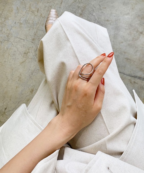 LIAN（リアン）の「3WAYトリプルリング（リング・レディース・シルバー/ゴールド・FREE）」の5枚目の写真