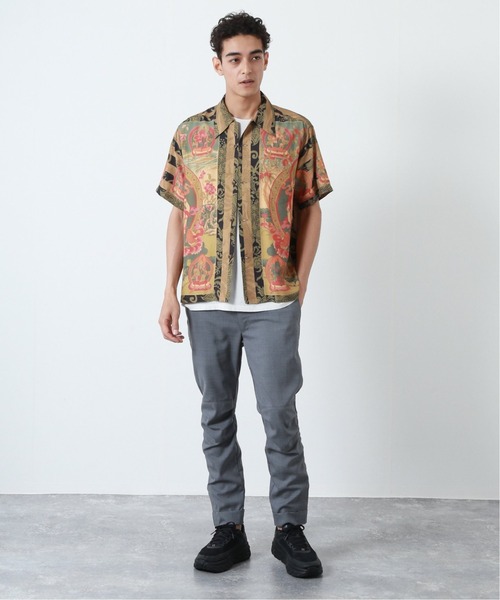 SUN SURF（サンサーフ）の「【SUN SURF /サンサーフ】MANDALA（シャツ/ブラウス・メンズ・ブラック/ホワイト・MEDIUM/LARGE）」の3枚目の写真