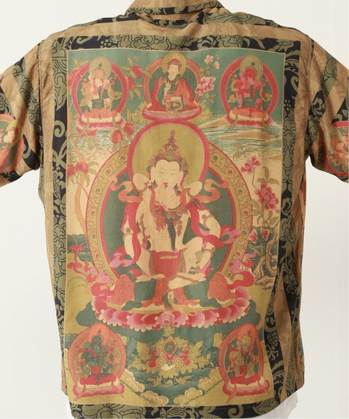 SUN SURF（サンサーフ）の「【SUN SURF /サンサーフ】MANDALA（シャツ/ブラウス・メンズ・ブラック/ホワイト・MEDIUM/LARGE）」の14枚目の写真