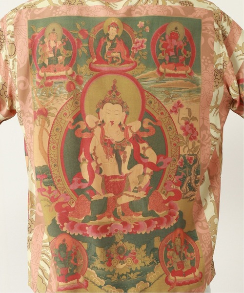 SUN SURF（サンサーフ）の「【SUN SURF /サンサーフ】MANDALA（シャツ/ブラウス・メンズ・ブラック/ホワイト・MEDIUM/LARGE）」の15枚目の写真