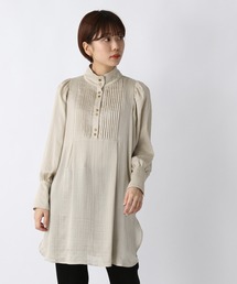 JEANASIS | リンクルシアーハイネックチュニック/958377(シャツ/ブラウス)