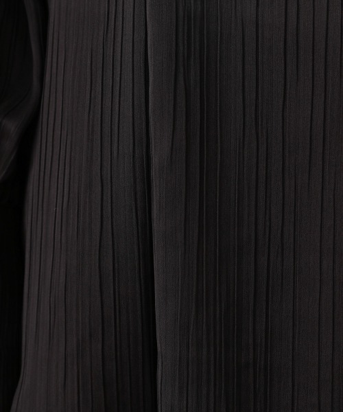 JEANASIS（ジーナシス）の「リンクルシアーハイネックチュニック/958377（シャツ/ブラウス・レディース・ブラック/その他/ベージュ/ダークグレー・FREE）」の17枚目の写真