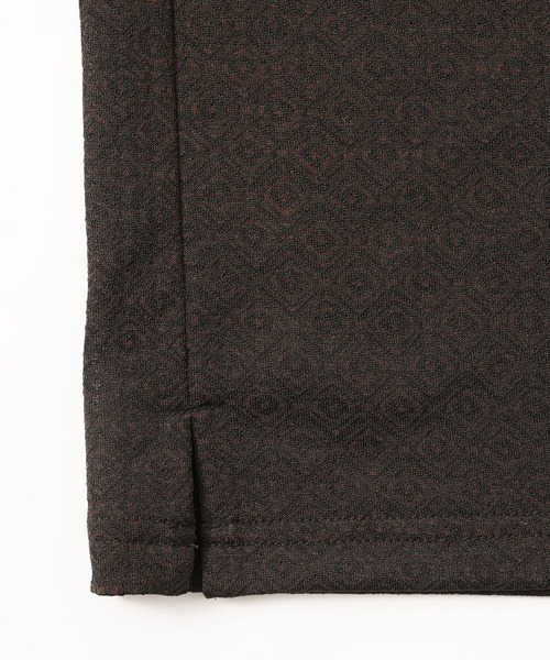 X-girl(エックスガール)の「JACQUARD JERSEY L/S SHIRT(シャツ/ブラウス・レディース・ブラウン/グリーン・S/M)」の17枚目の写真